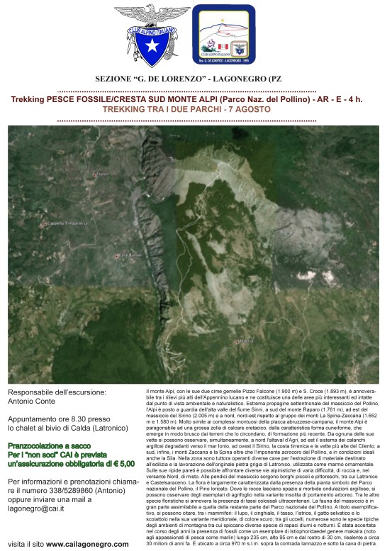 escursione alpi di latronico